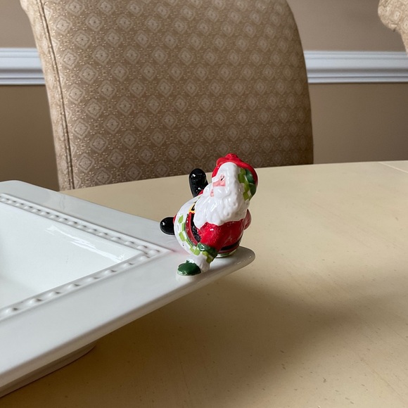 Christmas Santa With Gifts Platter Decoration- Reclining 🎁 - Picture 2 of 6